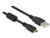 Изображение Delock Cable USB2.0 -A male to USB- micro B male 1m