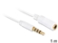 Изображение Delock Extension Cable Audio Stereo Jack 3.5 mm male  female IPhone 4 pin 1 m