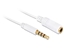 Изображение Delock Extension Cable Audio Stereo Jack 3.5 mm male  female IPhone 4 pin 5 m