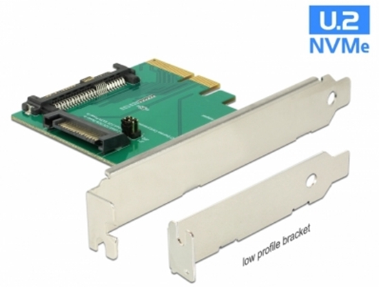 Изображение Delock PCI Express x4 Card > 1 x internal U.2 NVMe SFF-8639 male