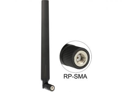 Picture of Delock WLAN 802.11 acahbgn RP-SMA Antenna 4 ~ 7 dBi Omnidirectional Joint