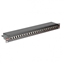 Attēls no ROLINE Cat.6/Class E 19" Patch Panel, 24 Ports, STP black