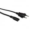 Picture of ROLINE Euro Power Cable, 2-pin, black, 3.0 m