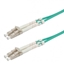 Attēls no ROLINE Fibre Optic Jumper Cable, 50/125µm, LC/LC, OM3, turquoise 2 m