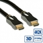 Picture of ROLINE HDMI Ultra HD Cable + Ethernet, M/M, black, 15 m