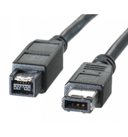 Изображение ROLINE IEEE1394b FireWire Cable, 9/6-pin, 400Mbit/s, Type A-B 1.8 m