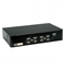 Picture of ROLINE KVM Switch, 1 User - 4 PCs, DisplayPort, with USB Hub