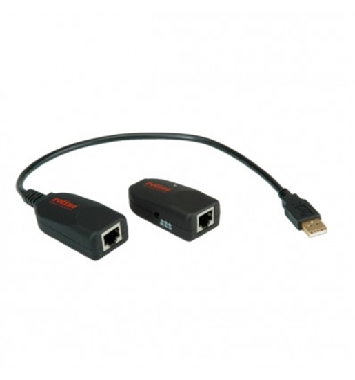 Изображение ROLINE USB 2.0 Extender over RJ-45