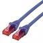 Attēls no ROLINE UTP Cable Cat.6 Component Level, LSOH, violet, 0.5 m