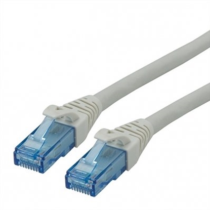 Picture of ROLINE UTP Patch Cord Cat.6A, Component Level, LSOH, grey, 0.3 m