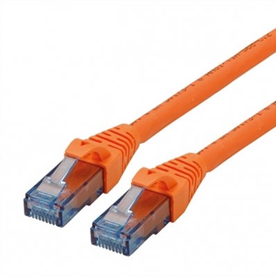 Изображение ROLINE UTP Patch Cord Cat.6A, Component Level, LSOH, orange, 1.5 m