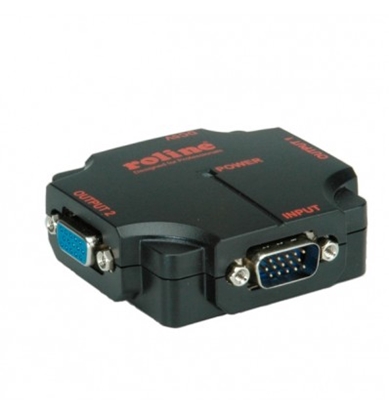 Picture of ROLINE VGA Video Splitter, 450 MHz, 2-way (19.99.1057)