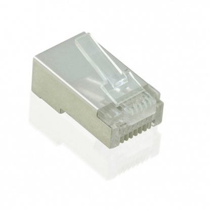 Picture of VALUE Cat.5e Modular Plug, STP, for Stranded Wire, 10 pcs.