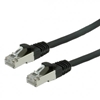 Изображение VALUE S/FTP Patch Cord Cat.6, halogen-free, black, 1m