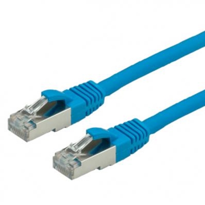 Picture of VALUE S/FTP Patch Cord Cat.6 (Class E), halogen-free, blue, 10 m