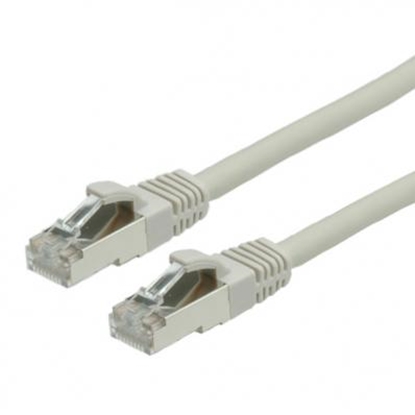 Attēls no VALUE S/FTP Patch Cord Cat.6, halogen-free, grey, 0.5 m