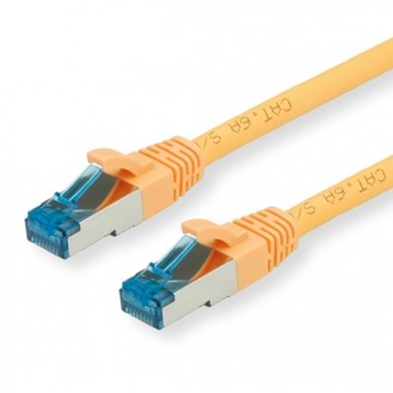 Picture of VALUE S/FTP Patch Cord Cat.6A, yellow, 7.0 m