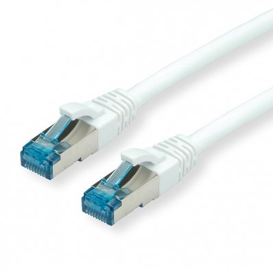 Изображение VALUE S/FTP Patch Cord Cat.6A, white, 5.0 m