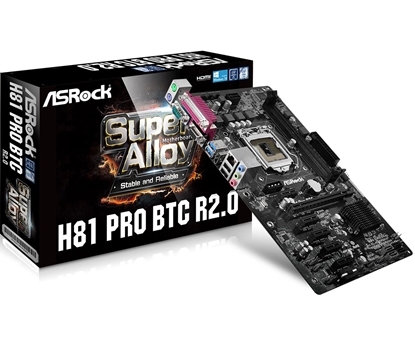 Attēls no H81 Pro BTC Bundkort - Intel