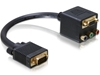 Picture of Delock Adapter VGA male to VGA + 3 x RCA female