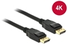 Picture of Delock Cable Displayport 1.2 male > Displayport male 4K 2 m