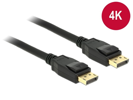 Picture of Delock Cable Displayport 1.2 male > Displayport male 4K 3 m