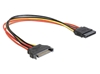 Изображение Delock Extension Cable Power SATA 15 Pin male  SATA 15 Pin female 30 cm