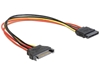 Изображение Delock Extension Cable Power SATA 15 Pin male  SATA 15 Pin female 50 cm