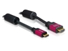 Изображение Delock Cable High Speed HDMI with Ethernet A-male  mini C-male 5 m