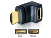 Picture of Delock Adapter HDMI male  HDMI female 90 up