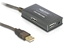Attēls no Delock USB 2.0 Extension Cable 10 m active with 4 port Hub