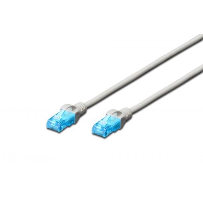 Attēls no Patch cord U/UTP kat.5e PVC 30m szary 