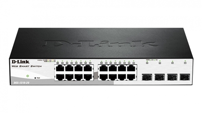 Attēls no D-Link DGS-1210-20 network switch Managed L2 1U Black