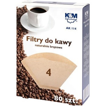 Picture of Filtry do kawy 4 80 szt.             AK114