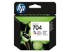 Picture of HP 704 Tri-color Original Ink Advantage Cartridge