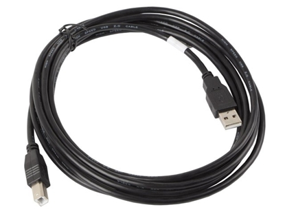 Изображение Kabel USB 2.0 AM-BM 1.8M czarny 