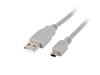 Изображение Kabel USB 2.0 mini AM-BM5P 1.8M szary (CANON) 