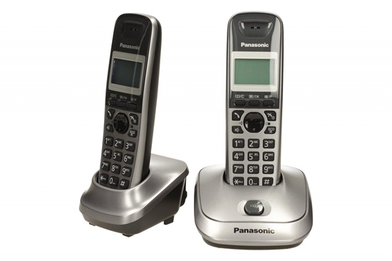 Изображение Telefon KX-TG2512 Dect/Grey/Duo