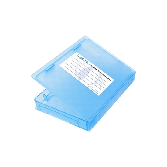 Изображение LOGILINK UA0131, 2,5 quot; HDD protection box for 1 HDD, blue