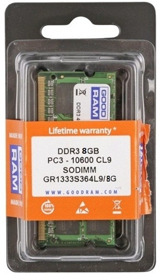 Picture of Goodram 8GB GR1333S364L9/8G