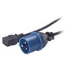 Picture of APC C19/IEC309 2.5m Black C19 coupler