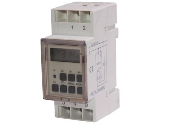 Изображение Timer programator MCE09 na szyne DIN 3600W                                    Włącznik / wyłącznik c