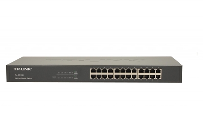 Attēls no TP-Link TL-SG1024 network switch Unmanaged L2 Gigabit Ethernet (10/100/1000) Black