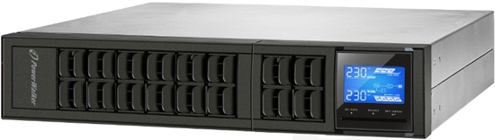 Изображение UPS ON-LINE 1000VA 3X IEC OUT, USB/RS-232, LCD, RACK19''/TOWER