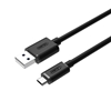 Изображение Kabel USB Unitek USB-A - microUSB 0.3 m Czarny (Y-C4008BK)