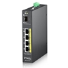 Picture of Zyxel RGS100-5P Unmanaged L2 Gigabit Ethernet (10/100/1000) Power over Ethernet (PoE) Black