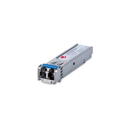 Attēls no Intellinet Transceiver Module Optical, Gigabit Ethernet SFP Mini-GBIC, 1000Base-Sx (LC) Multi-Mode Port, 550m,MSA Compliant, Equivalent to Cisco GLC-SX-MM, Three Year Warranty