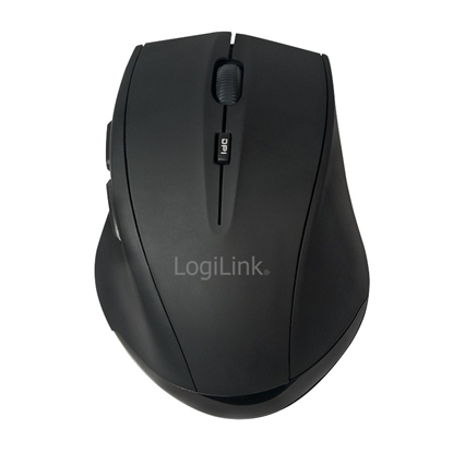 Изображение LogiLink Maus Bluetooth 2.4 GHz 1600dpi Laser scroll black