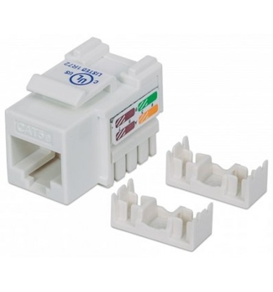 Изображение Intellinet Keystone Jack, Cat5e, UTP, Punch-down, White