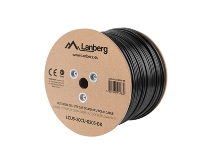 Изображение LANBERG LCU5-30CU-0305-BK UTP cable